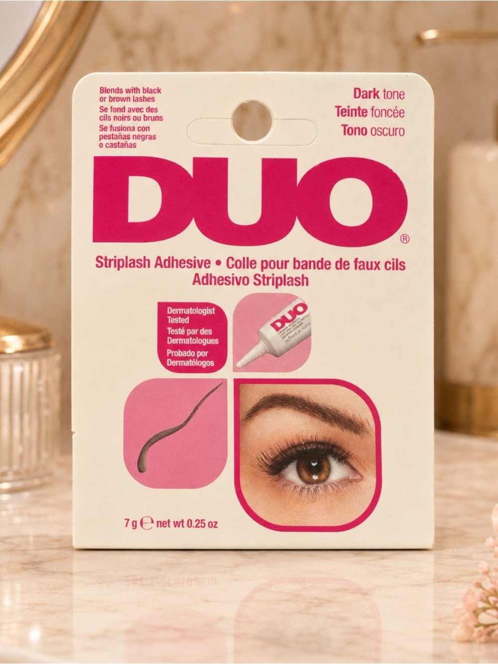 DUO Striplash Adhesive Dark Tone Lash Glue 0.25 oz New in Box